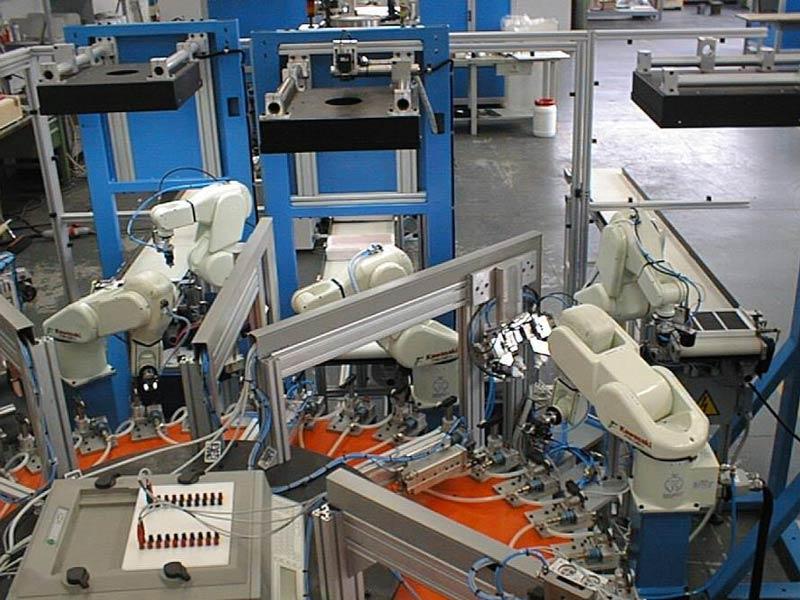 Robotized systems for assembly operations Tiesse Robot