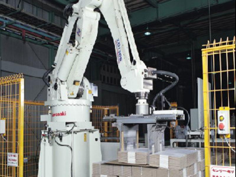 Robotized systems for palletizing Tiesse Robot