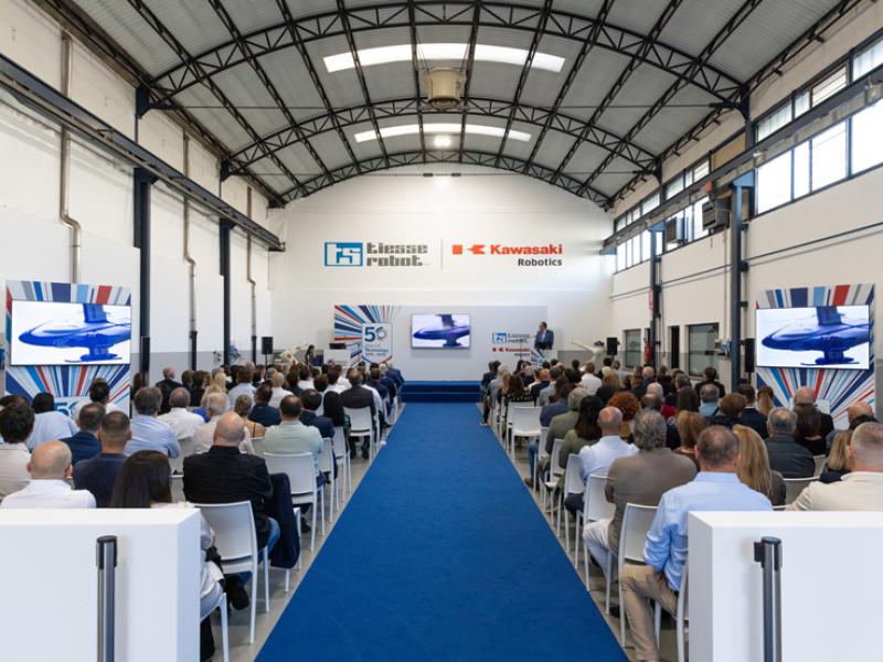 Tiesse Robot | Tiesse Robot marks 50 years and opens Welding Competence Centre