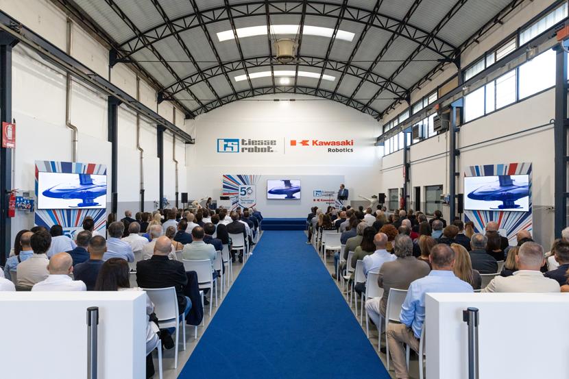 Tiesse Robot | Tiesse Robot marks 50 years and opens Welding Competence Centre