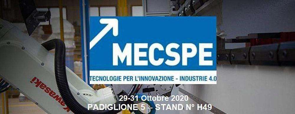 We are taking part in MecSPE, 29-31 October 2020 Tiesse Robot News